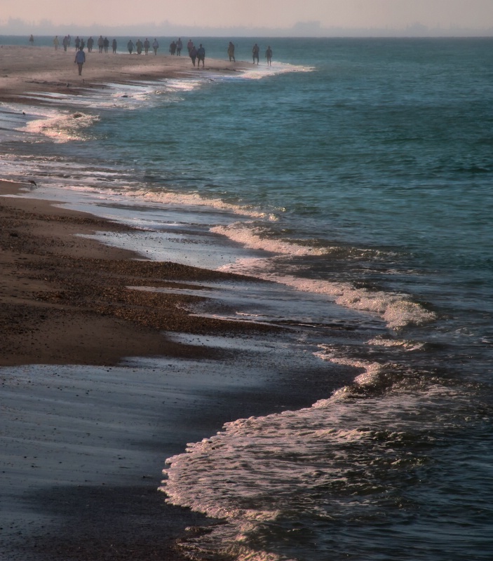 Foggy beach morning - ID: 12853272 © Gloria Matyszyk