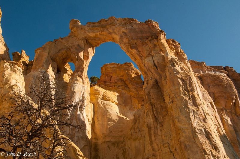 Grosvenor's Arch, Utah - ID: 12854560 © John D. Roach