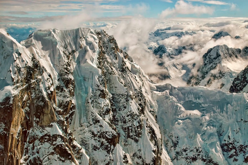 In the Central Alaska Range