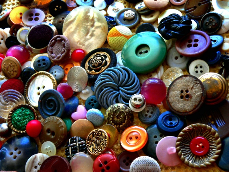 Granny's Vintage Button Collection