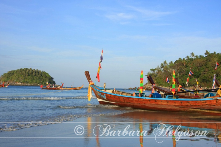 Longtail boats, Thailand.