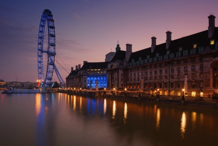 London Eye Reflections