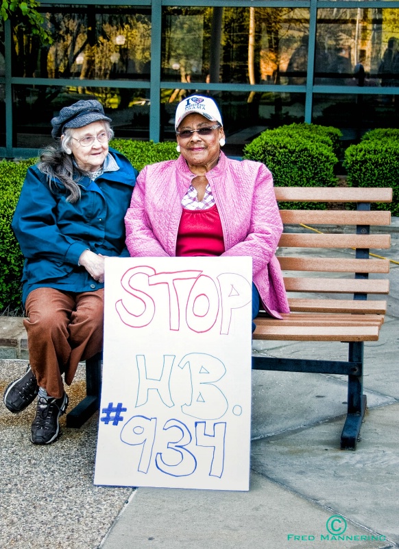 Never too Old to Protest