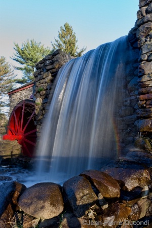 Sunset at the Grist Mill, MA