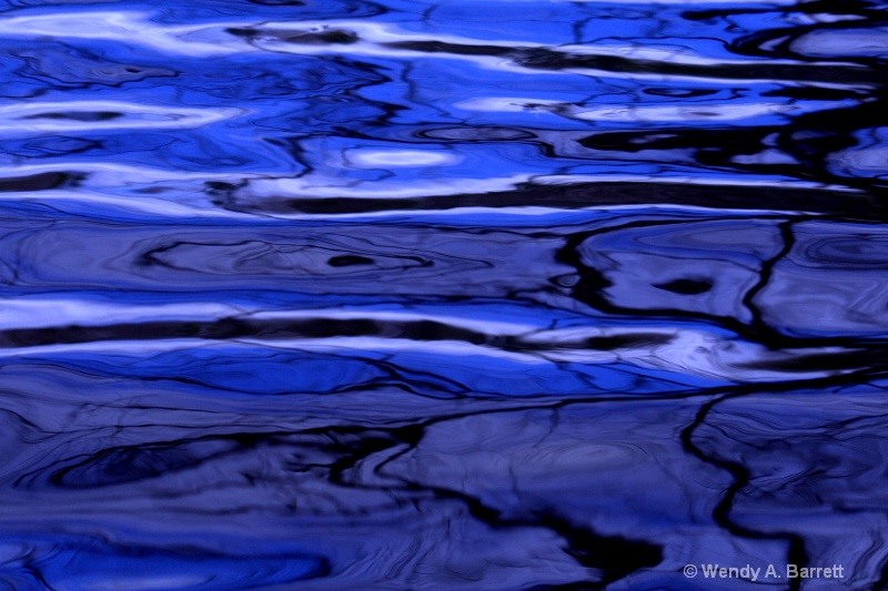Reflections abstract - ID: 12884045 © Wendy A. Barrett