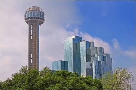 ~ TOWERING ABOVE DALLAS ~