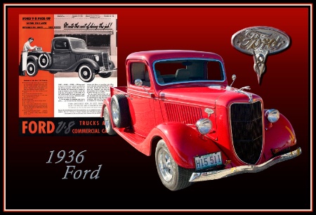 Fire Red Ford