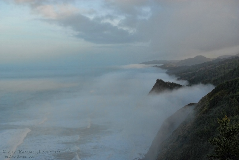 Fog at Cape Sebastian