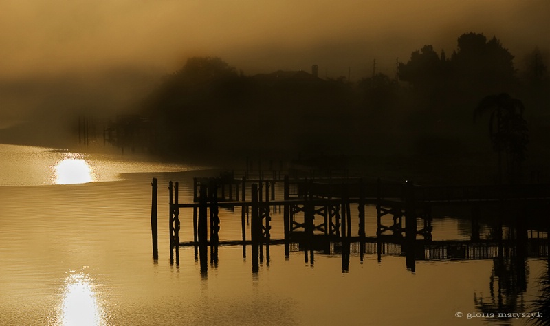 Foggy Morning, Treasure Island, FL, USA - ID: 12902751 © Gloria Matyszyk