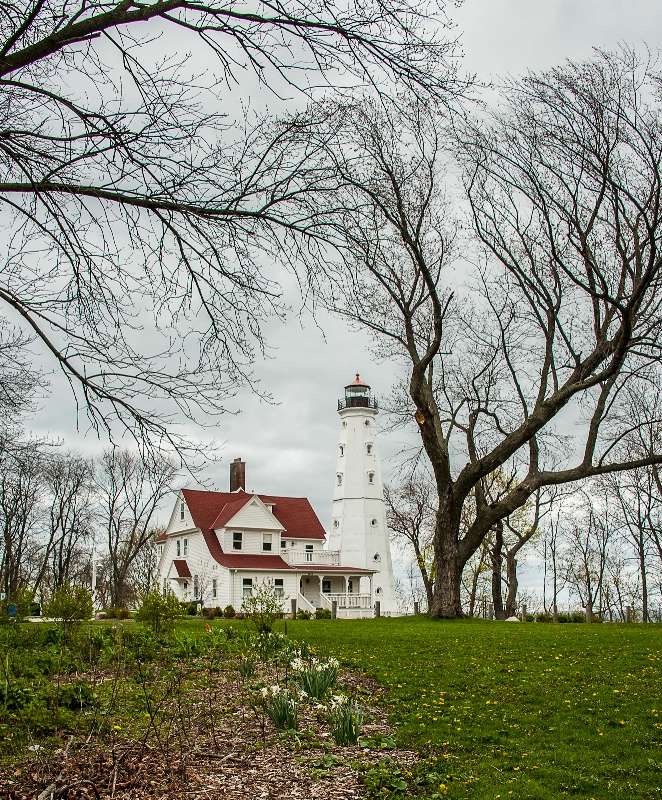 North Point Lighthouse at 28mm