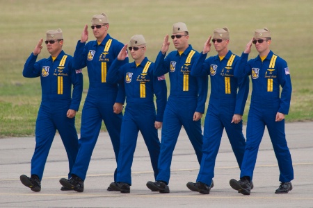 The 2012 Blue Angels Demonstration Pilots