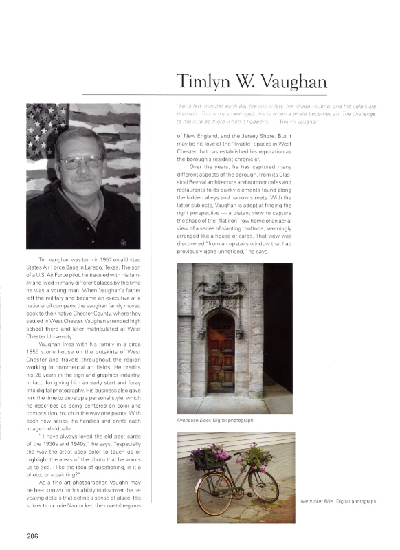 Page 206 - 100 Artists of the Brandywine Valley - ID: 12910323 © Timlyn W. Vaughan