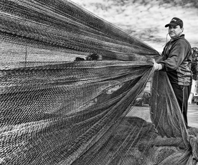The fisherman and their nets