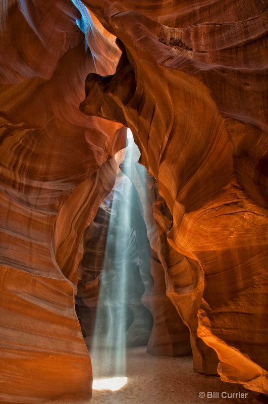 Sun Beam - Antelope Canyon - ID: 12912662 © Bill Currier