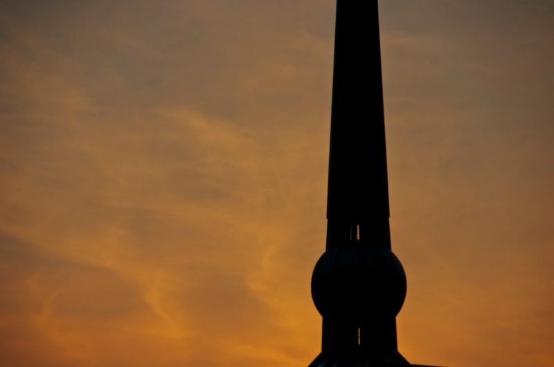 Columbus, Indiana Church Steeple