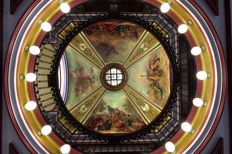 Rotunda of Martin County Courthouse