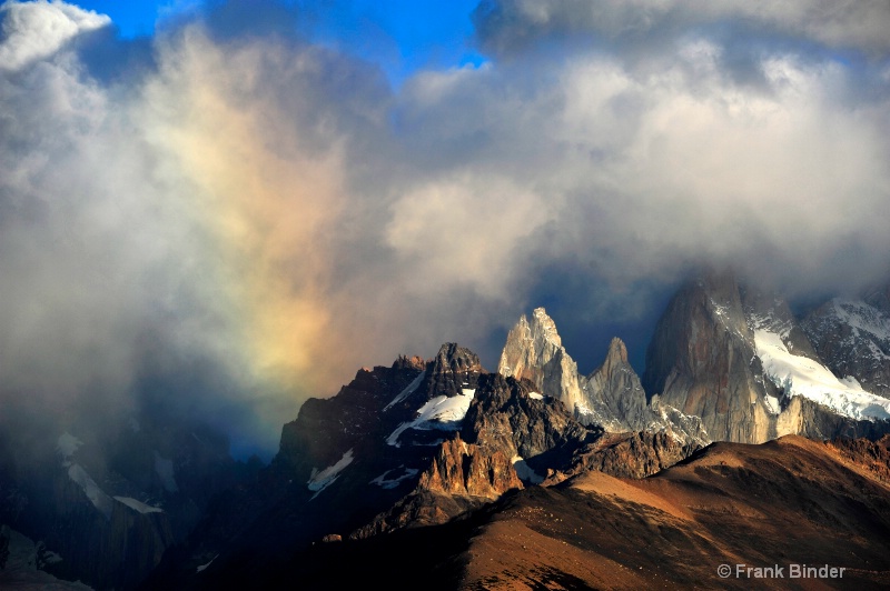 Rainbow on Fitzroy