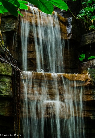 Topical Display Waterfall