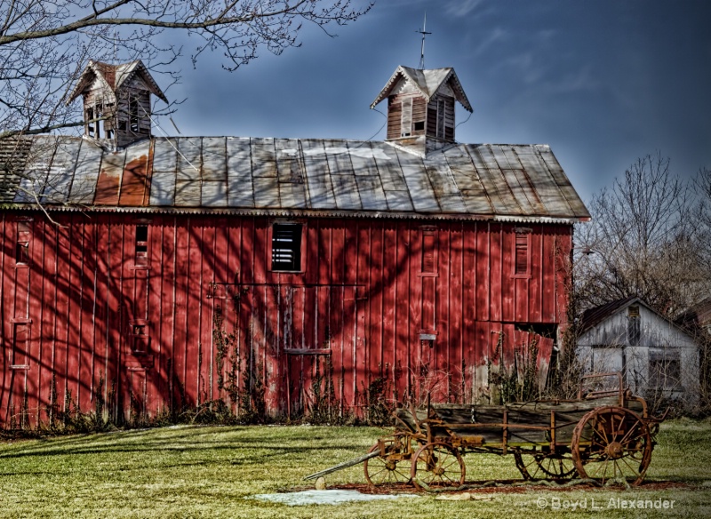 Early Ohio Barn