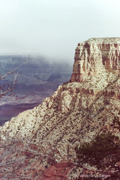 Grand Canyon rock face
