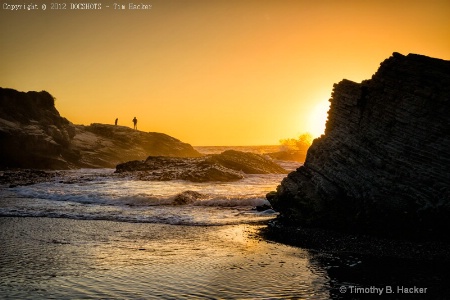 Photographer in Sunset