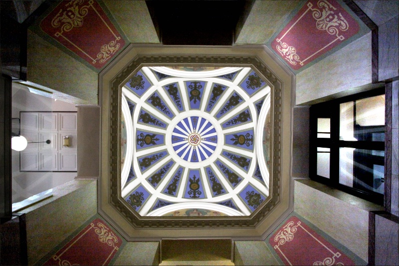 Rotunda of Cottonwood County Courthouse