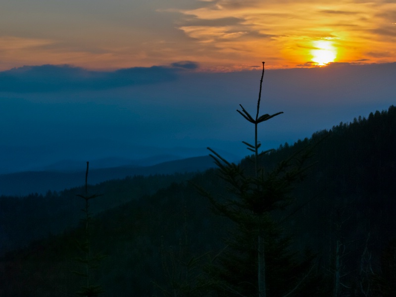 Sunset at Clingmans Dome - ID: 12950364 © Philip B. Ludwig