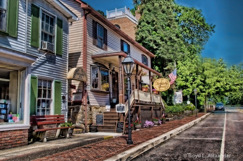 Mill Street in Occoquan