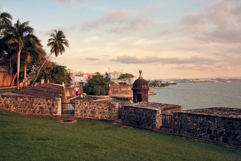 Twilight in Old San Juan