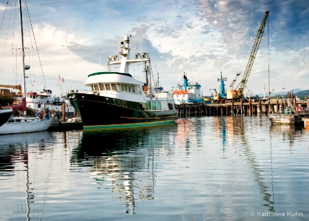 Evening in the Harbor