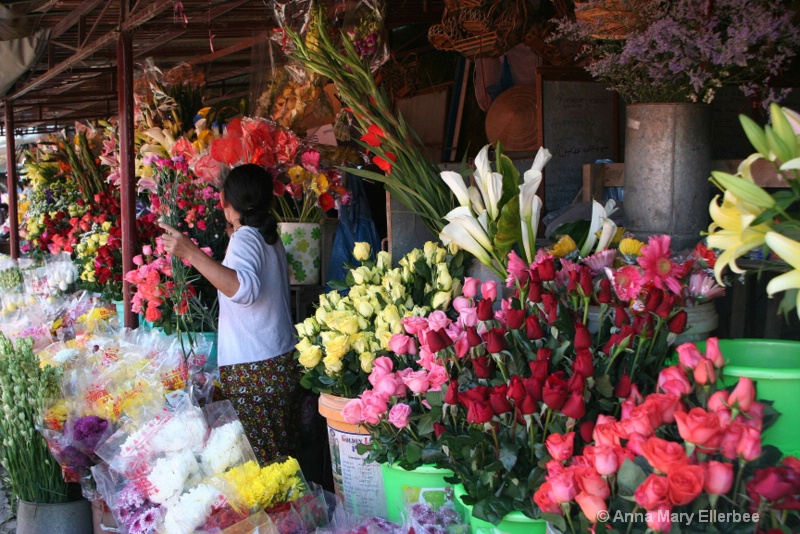 At the Flower Market