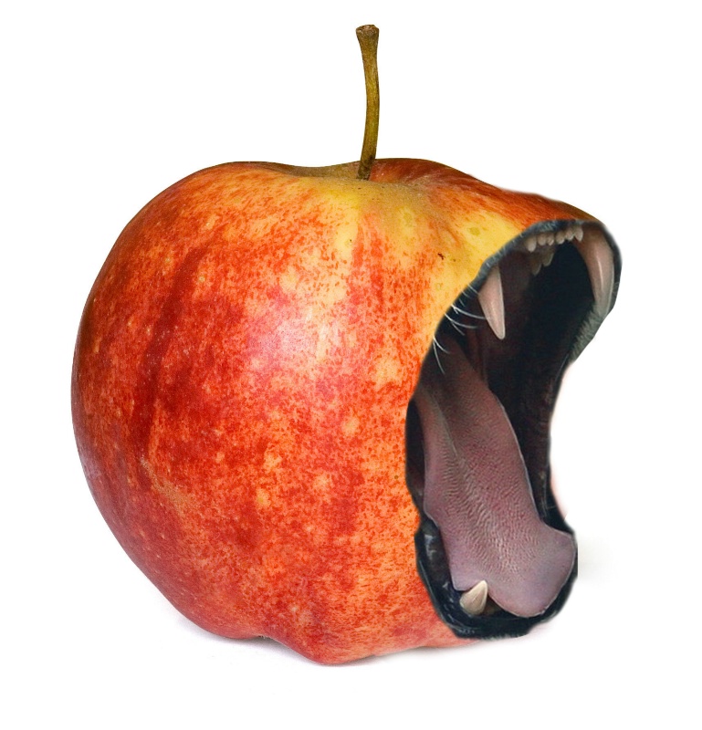 Apple that bites back...
