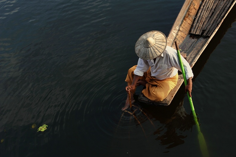 fisherman of Inlay Lake