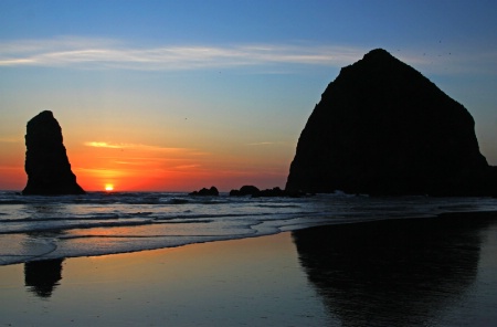 Sunset at Haystack Rock - EP