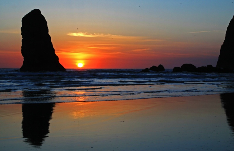 Cannon Beach Sunset 1 - EP
