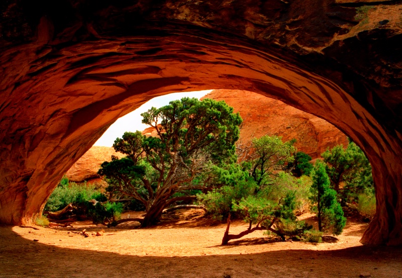 Navajo Arch, Arches National Park  H-2-14