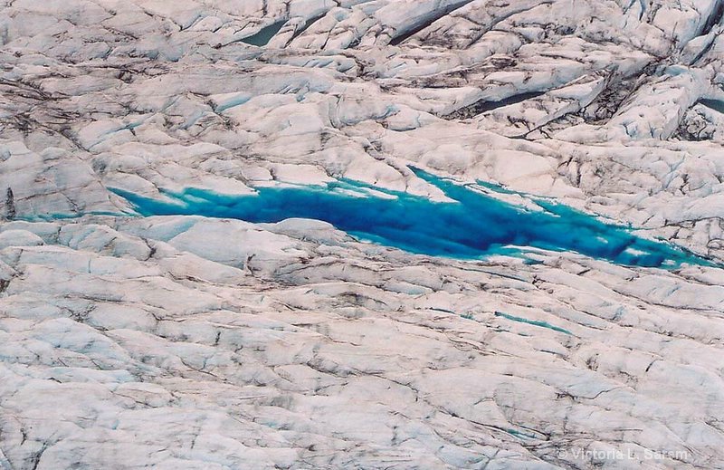 Blue Glacier Water