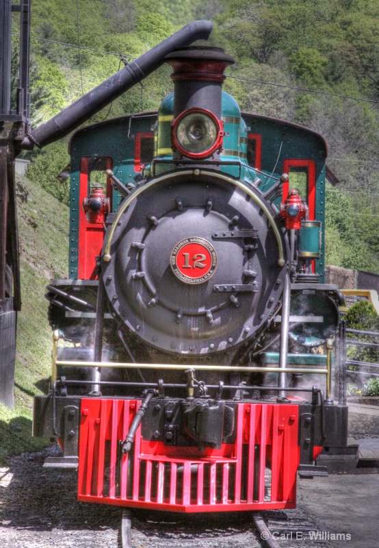 Old Number 12 at Tweetsie Railroad