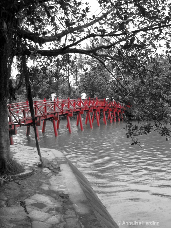 Bridge in Hanoi, Vietnam