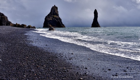 Iceland BlackSand Beach