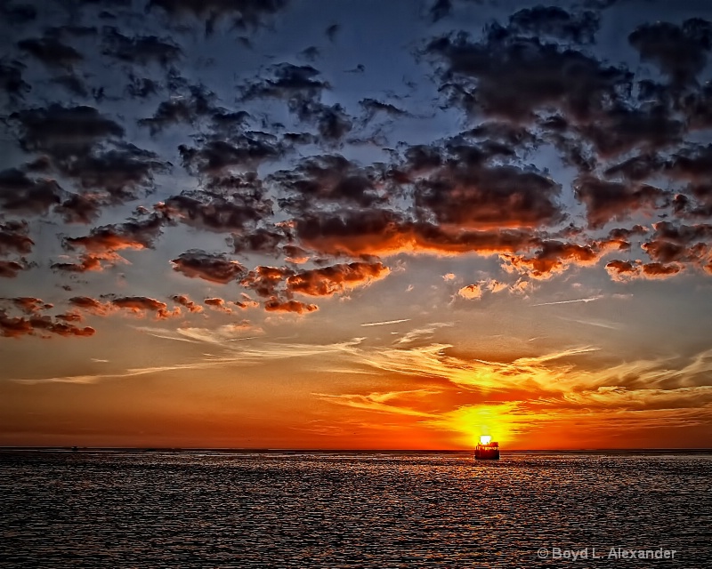 Sailing into the Setting Sun