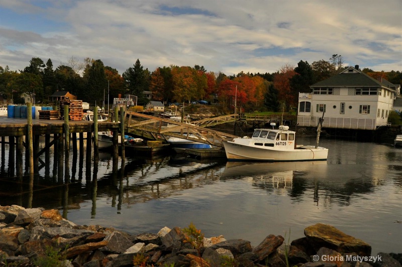 Harbor in Maine - ID: 12995788 © Gloria Matyszyk