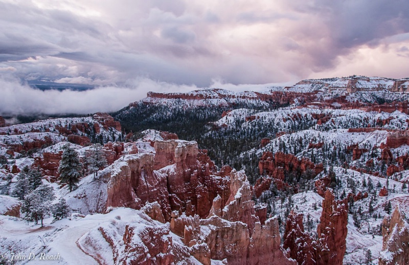 Dawn After First Snow - ID: 12999690 © John D. Roach