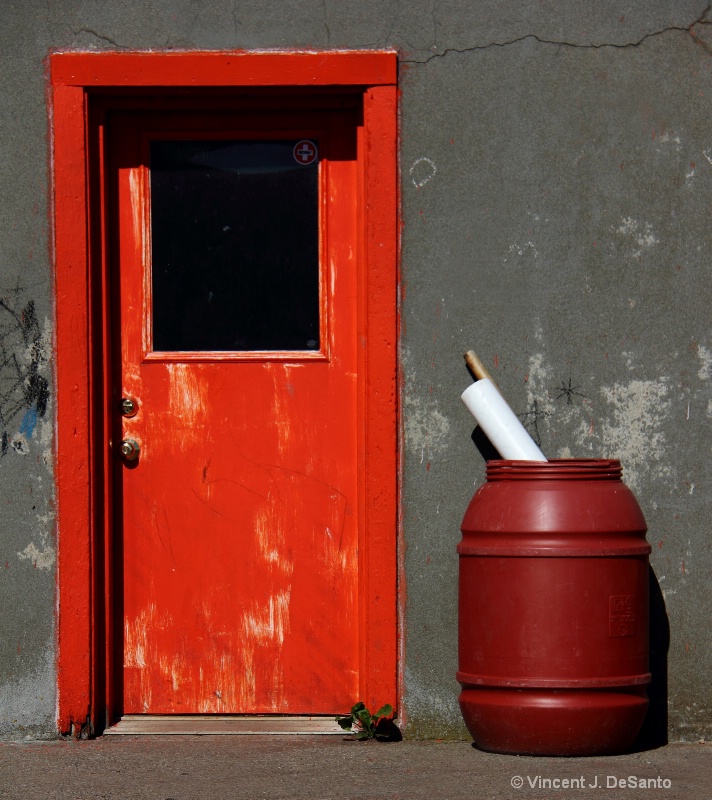 Orange Doorway