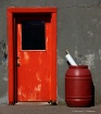 Orange Doorway