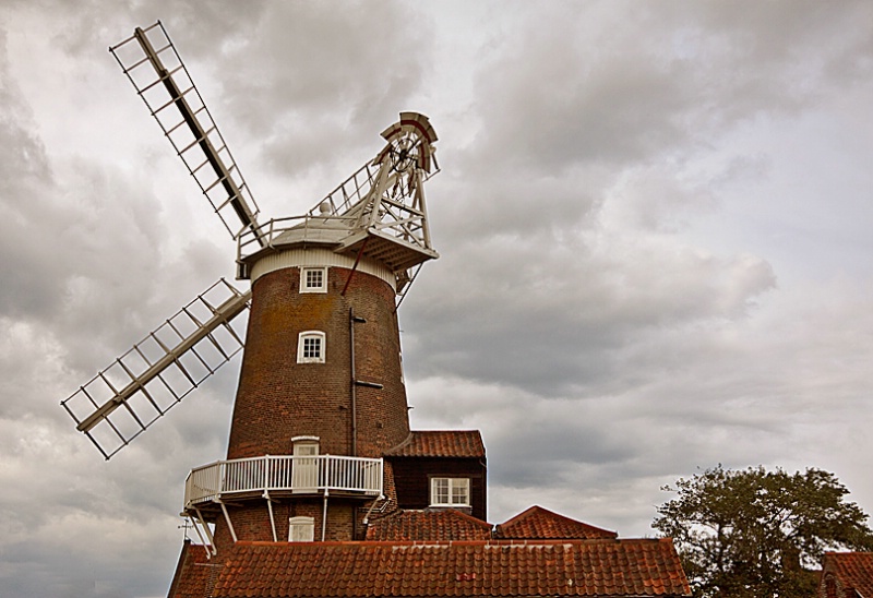 18th c. Windmill at Cley, Norfolk.