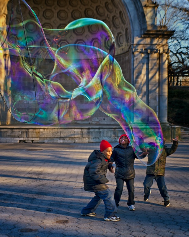 Central Park Bubble Fun