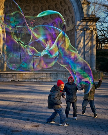 Central Park Bubble Fun