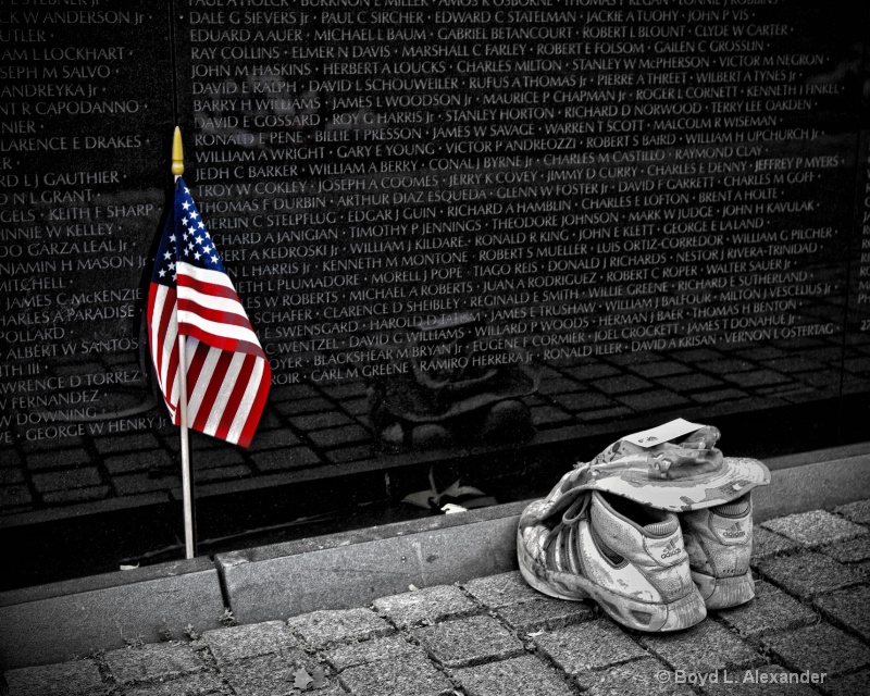 We remember those who gave their lives.....