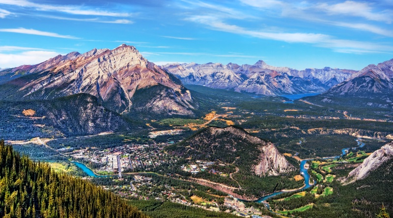 Banff from Above